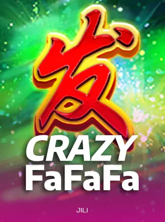 ปกเกม Crazy FaFaFa อักษรจีนสีแดงบนพื้นเขียว ในหน้ารวมเกมของ AW8