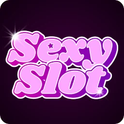 โลโก้ Sexy Slot ตัวอักษรชมพูบนพื้นม่วงเข้ม ในหน้ารวมเกมของ AW8